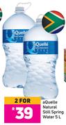 aQuelle natural Still Spring Water-For 2 x 5Ltr 