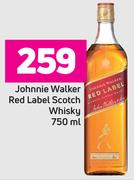 Johnnie Walker Red Label Scotch Whisky-750 ml