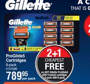 Gillette Proglide5 Cartridges-8 Per Pack