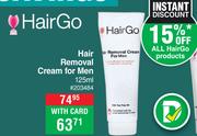 HairGo Hair Removal Cream For Men-125ml