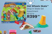 Hot Wheels Skate Drop In Skate Set Assortment MD-HGT91