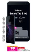 Vodacom Kicka 6 Smartphone Plus Smart Tab 8 Tablet-On 1GB + LTE Data Starter Pack