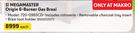 Megamaster Origin 6 Burner Gas Braai 720-0983CD