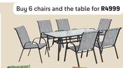 6 Chairs & Table