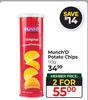 Munch'D Potato Chips-For 2 x 110g