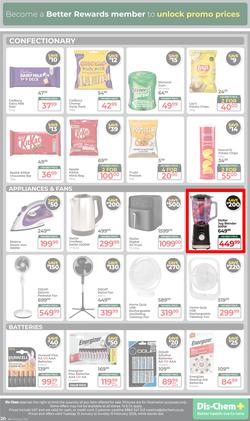 Dis-Chem : Bigger Savings (13 January - 15 February 2026), page 20