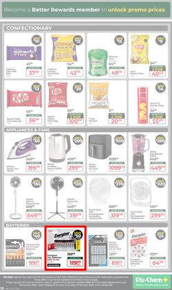 Dis-Chem : Bigger Savings (13 January - 15 February 2026), page 20