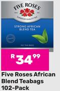 Five Roses African Blend Teabags 102 Pack