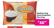 Spekko Long Grain Parboiled Rice-2Kg