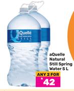 Aquelle Natural Still Spring Water-For Any 2 x 5L