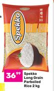 Spekko Long Grain Parboiled Rice-2Kg