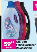 Sta Soft Fabric Softener Assorted-2L Each