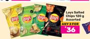 Lays Salted Chips Assorted-For Any 2 x 120g