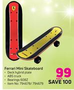 Ferrari Mini Skateboard-Each