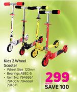 Ferrari Kids 2 Wheel Scooter-Each