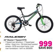 Raleigh 20" Blaster 7 Speed MTB