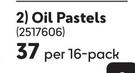 Staedtler Oil Pastels-Per 16 Pack