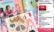Creative Stationery Top Model Sticker Book-Each