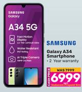 Samsung Galaxy A34 Smartphone-Each