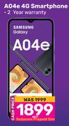 Samsung Galaxy A04e 4G Smartphone-Each