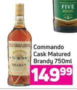 Commando Cask Matured Brandy-750ml