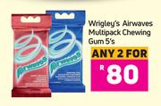Wrigley's Airwaves Multipack Chewing Gum-For Any 2 x 5's