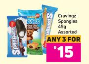 Cravingz Spongies Assorted-For Any 3 x 45g
