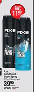 Axe Deodorant Body Spray Assorted-200ml Each