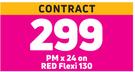 Samsung Galaxy A03 4G Smartphone-On Red Flexi 130