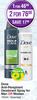 Dove Anti-Perspirant Deodorant Spray For Men Or Women Assorted-For 2 x 150ml