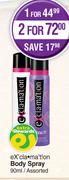 Exclamation Body Spray Assorted-For 2 x 90ml