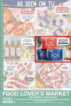 Food Lovers Market Western Cape : Summer Carnival (25 January - 31 January 2021), page 20