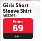 Legend Girls Short Sleeve Shirt-Each