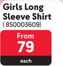 Legend Girls Long Sleeve Shirt-Each