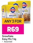 Snowflake Easy Mix-For Any 3 x 1Kg