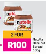 Nutella Hazelnut Spread-For 2 x 350g