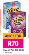 Otees 375g Or 400g Assorted-For Any 2