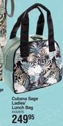 Cubana Sage Ladies Lunch Bag