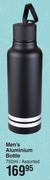 Men's Aluminium Bottle Assorted-750ml