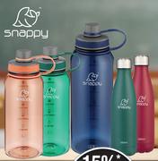 Snappy Vacuum Bottle Assorted Colours-500ml Each