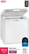 Defy 210Ltr White Chest Freezer DMF470