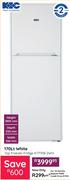 KIC 170Ltr White Top Freezer Fridge KTF518-2WH