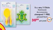 Clicks Hardware Accessories-Per Pack