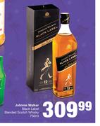 Johnnie Walker Black Label Blended Scotch Whisky-750ml