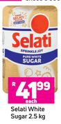 Selati White Sugar-2.5Kg