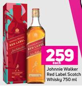 Johnnie Walker Red Label Scotch Whisky-750ml