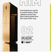 Paco Rabanne One Million Eau De Parfum