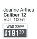 Jeanne Arthes Caliber 12 EDT 100ml