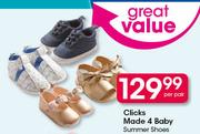 Clicks Made 4 Baby Summer Shoes-Per Pair