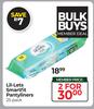 Lil-Lets Smartfit Pantyliners 25 Pack-For 2